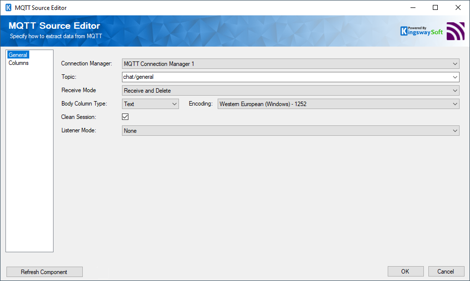 SSIS MQTT Source